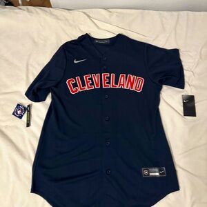 Nike Cleveland Baseball Jersey - Navy
